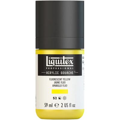 Liquitex Gouache Acrilico - Giallo Fluo - Colore Acrilico Liquitex Gouache Acrilico - Giallo Fluo - Colore Acrilico