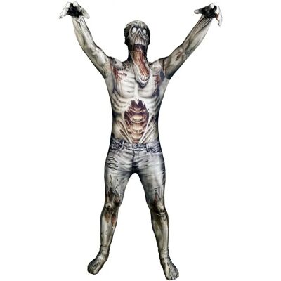 Moris Morphsuit Costume Zombie Adulte X-Large - Costume - Publicité Moris Morphsuit Costume Zombie Adulte X-Large - Costume - Publicité