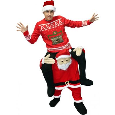Morphsuits Papai Noel Piggyback Fantasia Morphsuits Papai Noel Piggyback Fantasia