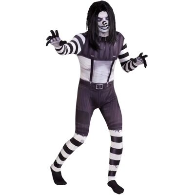 Déguisement Morphsuits Laughing Jack - Souple, Corps Entier, Noir - Publicité Déguisement Morphsuits Laughing Jack - Souple, Corps Entier, Noir - Publicité