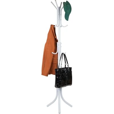Mind Reader - Alloy Collection - White - Coat Rack Mind Reader - Alloy Collection - White - Coat Rack