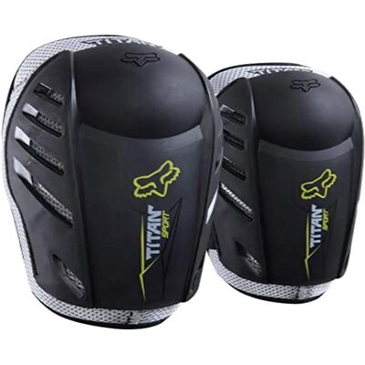 Protetores de cotovelo Fox Titan Sport - Preto L/XL Protetores de cotovelo Fox Titan Sport - Preto L/XL