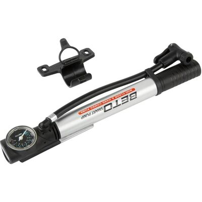 Beto Mini Floor Pump - Pressure Gauge Bicycle Pump Beto Mini Floor Pump - Pressure Gauge Bicycle Pump