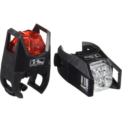 M-Wave Hunter Mini-LED cykelljussätt M-Wave Hunter Mini-LED cykelljussätt