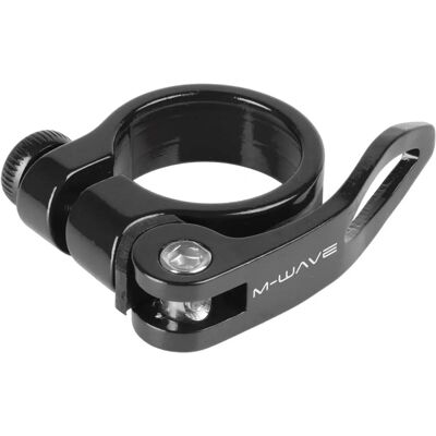 M-Wave Clampy-QR Zadelpenklem - Zwart - 31,8 mm M-Wave Clampy-QR Zadelpenklem - Zwart - 31,8 mm