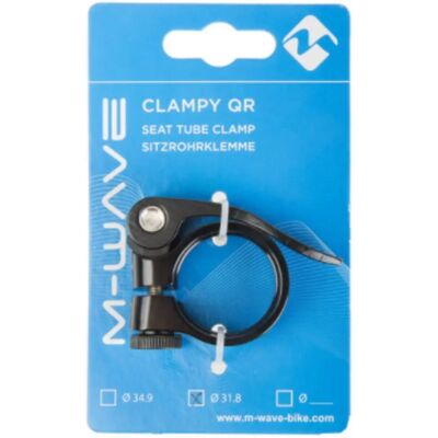 Obejma siodełka M-Wave Clampy QR - 34,9 mm Aluminium Czarny Obejma siodełka M-Wave Clampy QR - 34,9 mm Aluminium Czarny