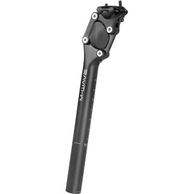 M-Wave Fourspring - Parallelogram - 36 mm fjädringsväg - Mattsvart - 27,2x350 mm Sadelstolpe M-Wave Fourspring - Parallelogram - 36 mm fjädringsväg - Mattsvart - 27,2x350 mm Sadelstolpe