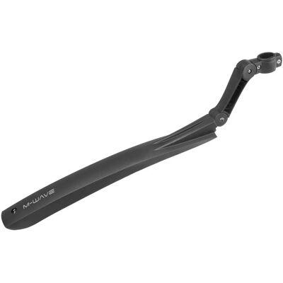 M-WAVE Mud Max II R Schwarz Verstellbarer Schutzblech für 20-29 Zoll Fahrräder M-WAVE Mud Max II R Schwarz Verstellbarer Schutzblech für 20-29 Zoll Fahrräder
