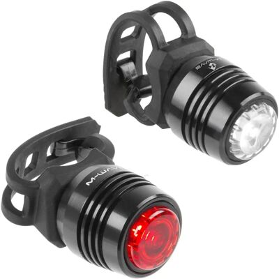 M-Wave Apollon Mini USB Fahrradlichtset - Fahrradlichtset M-Wave Apollon Mini USB Fahrradlichtset - Fahrradlichtset