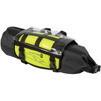 Torba przednia M-Wave Rough Ride - 10L, Wodoodporna, Odblaskowa Torba przednia M-Wave Rough Ride - 10L, Wodoodporna, Odblaskowa