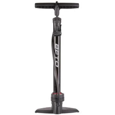 Beto Stalen Fiets Pomp met Manometer - 11 Bar Beto Stalen Fiets Pomp met Manometer - 11 Bar