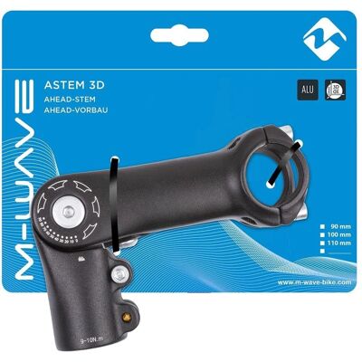 M-Wave M-Wave Verstelbare Stuurpen 110mm - Stuurpen M-Wave M-Wave Verstelbare Stuurpen 110mm - Stuurpen