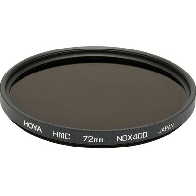 Filtro de câmera Hoya NDx400 - Densidade neutra 72mm Filtro de câmera Hoya NDx400 - Densidade neutra 72mm