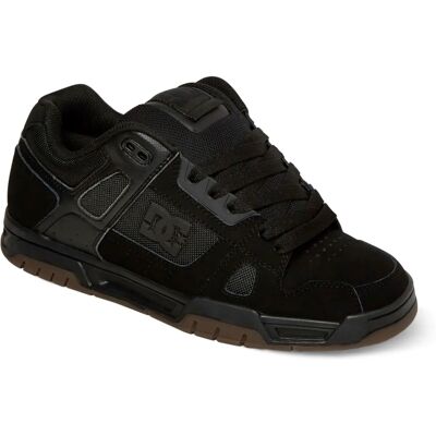 Ανδρικά παπούτσια skate DC Stag για όλο το χρόνο - Μαύρο/Nubuck Ανδρικά παπούτσια skate DC Stag για όλο το χρόνο - Μαύρο/Nubuck