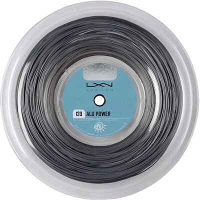 Luxilon Alu Power 120 Tennissaite - Silber Grau, 200m, Unisex Luxilon Alu Power 120 Tennissaite - Silber Grau, 200m, Unisex