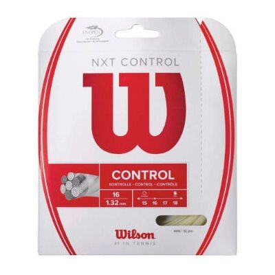 Wilson NXT Control 16 - Tennis Racket String - White Wilson NXT Control 16 - Tennis Racket String - White