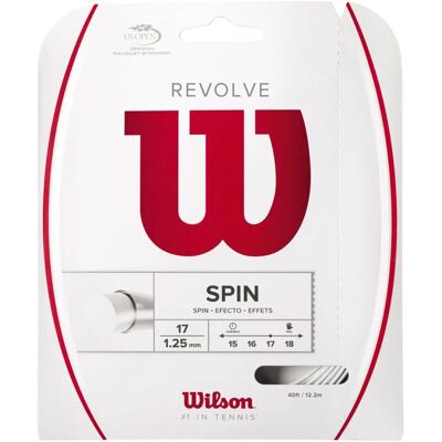 Wilson Revolve 17 Tennissaiten - Set Weiß Wilson Revolve 17 Tennissaiten - Set Weiß