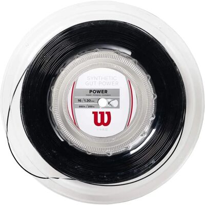 Wilson Synthetic Gut Power 16 - Cuerda de tenis Wilson Synthetic Gut Power 16 - Cuerda de tenis