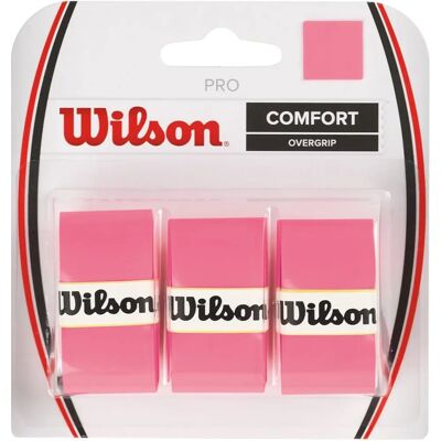 Wilson Pro Comfort Overgrip Rosa - 3-Pack Wilson Pro Comfort Overgrip Rosa - 3-Pack