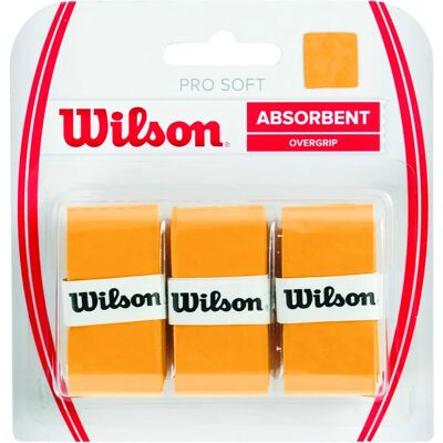 Wilson Unisex Overgrip Dourado - Pacote com 3 Wilson Unisex Overgrip Dourado - Pacote com 3