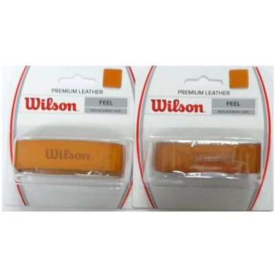 Wilson Skinnhandtag för tennis - Brun - Tennishandtag Wilson Skinnhandtag för tennis - Brun - Tennishandtag