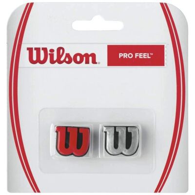 Wilson Pro Feel Vibrationsdämpare - Röd & Silver Wilson Pro Feel Vibrationsdämpare - Röd & Silver
