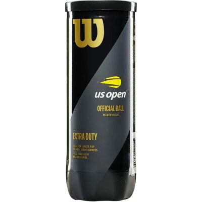 Wilson US Open 3 tennispalloa - Kestävät kovilla kentillä Wilson US Open 3 tennispalloa - Kestävät kovilla kentillä
