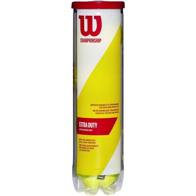Wilson Championship tennispallot - 4-pack ulkokäyttöön Wilson Championship tennispallot - 4-pack ulkokäyttöön