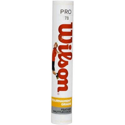Wilson Pro 80 Plumas 78 - Volantes de Bádminton Wilson Pro 80 Plumas 78 - Volantes de Bádminton