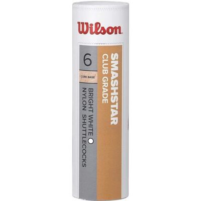 Wilson Smashstar Badminton-Schläger - Weiß - Heavy Duty Wilson Smashstar Badminton-Schläger - Weiß - Heavy Duty