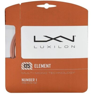 Wilson Element Tennisschnur - Gold - 12,2 m - Fortschrittliche Kontrolle Wilson Element Tennisschnur - Gold - 12,2 m - Fortschrittliche Kontrolle