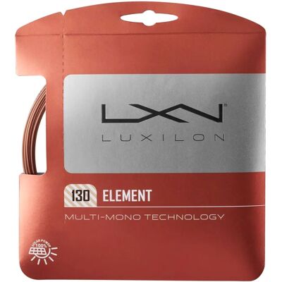 Luxilon Element 16 g Bronze Saiten - Bälle Luxilon Element 16 g Bronze Saiten - Bälle