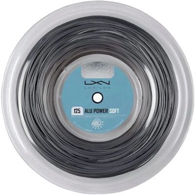 Luxilon Alu Power Soft 125 - Corda da tennis - 200m - Controllo & Comfort Luxilon Alu Power Soft 125 - Corda da tennis - 200m - Controllo & Comfort