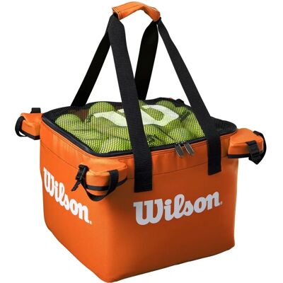 Koš na tenisové míčky Wilson - Oranžová - 150 Kapacita Koš na tenisové míčky Wilson - Oranžová - 150 Kapacita