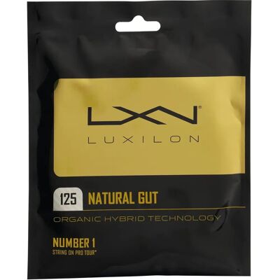 Wilson Luxilon Natural Gut 125 Cordage de Tennis - Cordage de Tennis - Publicité Wilson Luxilon Natural Gut 125 Cordage de Tennis - Cordage de Tennis - Publicité