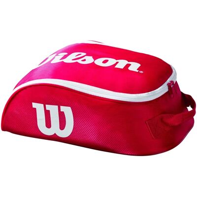 Borsa per scarpe Wilson Tour IV - Rosso e Bianco Borsa per scarpe Wilson Tour IV - Rosso e Bianco
