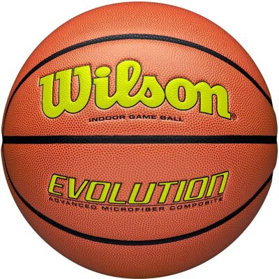 Wilson Evolution 295 Pelota de Baloncesto para Interior Wilson Evolution 295 Pelota de Baloncesto para Interior