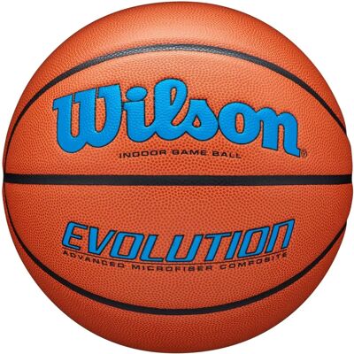 Wilson Evolution 295 Balón de baloncesto - Interior, Talla 7, Naranja Wilson Evolution 295 Balón de baloncesto - Interior, Talla 7, Naranja