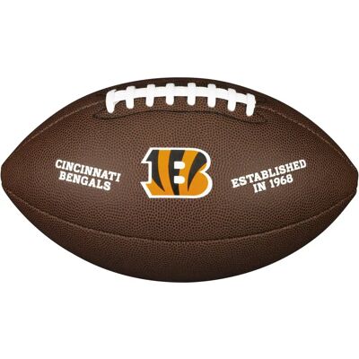 Futebol Wilson Logo da Equipe NFL - Tamanho Oficial, Couro Sintético Futebol Wilson Logo da Equipe NFL - Tamanho Oficial, Couro Sintético