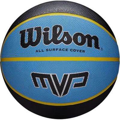 Wilson MVP Uniwersalna Piłka Koszykowa z Gumową Powłoką - Rozmiar 7 Wilson MVP Uniwersalna Piłka Koszykowa z Gumową Powłoką - Rozmiar 7