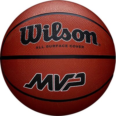 Piłka do koszykówki Wilson MVP - Wszystkie powierzchnie Rozmiary 5-7 Piłka do koszykówki Wilson MVP - Wszystkie powierzchnie Rozmiary 5-7