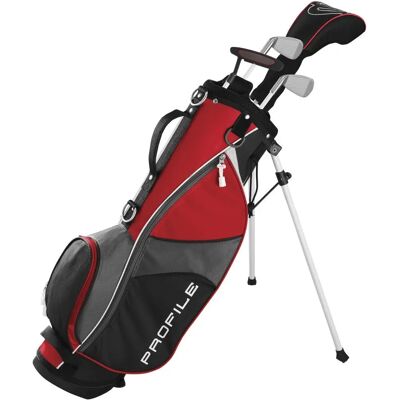 Wilson Golfsett - Svart Grå Rød - For Alle Kjønn Wilson Golfsett - Svart Grå Rød - For Alle Kjønn