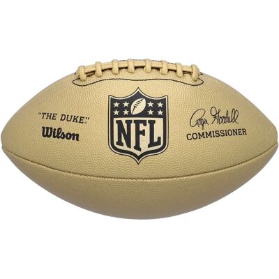 Wilson NFL Duke Edycja Metaliczna Piłka amerykańska - Oficjalny rozmiar Wilson NFL Duke Edycja Metaliczna Piłka amerykańska - Oficjalny rozmiar