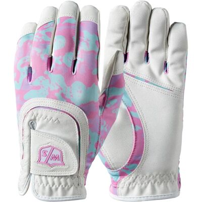 Wilson Fit-All Junior Golfhandske - Rosa Camo - Alla väder Wilson Fit-All Junior Golfhandske - Rosa Camo - Alla väder