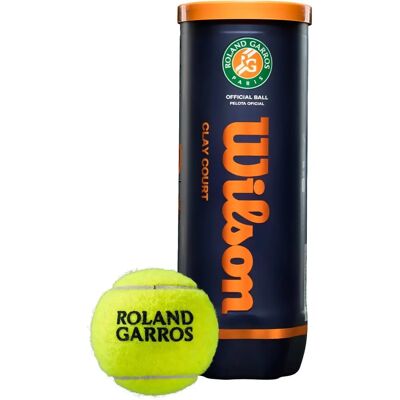 Wilson Roland Garros Sandplatz Tennisbälle - 3er Pack Wilson Roland Garros Sandplatz Tennisbälle - 3er Pack