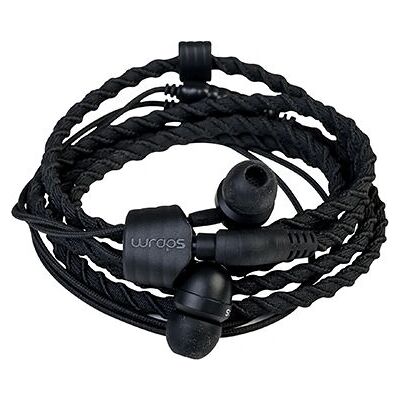 Cuffie In-Ear Wraps Wrapslblkv15M Pelle Naturale - Cuffie Cuffie In-Ear Wraps Wrapslblkv15M Pelle Naturale - Cuffie