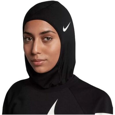 Nike Pro Hijab 2.0 Schwarz-Weiß XS/S - Kopfbedeckung Nike Pro Hijab 2.0 Schwarz-Weiß XS/S - Kopfbedeckung