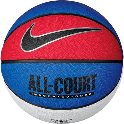 Nike Unisex - Balón de Baloncesto All Court 8P, Rojo/Blanco/Azul Nike Unisex - Balón de Baloncesto All Court 8P, Rojo/Blanco/Azul