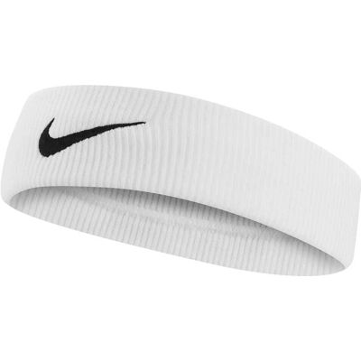 Nike Elite Pannband Vit/Svart - Svettavledande, Andningsbar Nike Elite Pannband Vit/Svart - Svettavledande, Andningsbar