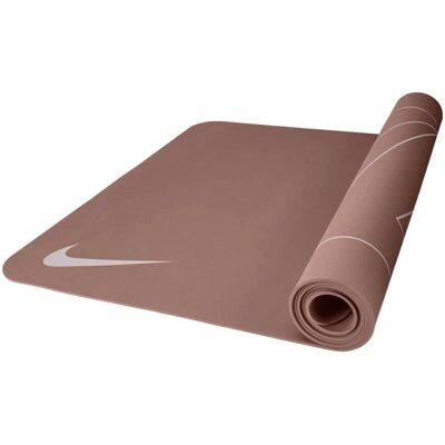Dwustronna mata do jogi Nike - 4mm Brązowa - Ćwiczenia na podłodze Dwustronna mata do jogi Nike - 4mm Brązowa - Ćwiczenia na podłodze